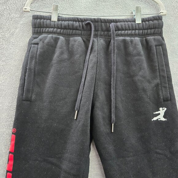 Bruce Lee x Shoe Palace Men Pants‎ S Black Jogger Logo Claw Scratch Embroidered - Picture 13 of 14